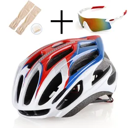 Capacetes de ciclismo Ultralight Bicycle Helmet Road Mtb Bike Riding 4D Ventilação estrutural One peça Design Tamanho da montanha M 230525