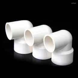 Attrezzature per l'irrigazione 1 pz Bianco ID 20mm-63mm PVC Raccordo di riduzione Connettore Giardino Irrigazione Gomito Connettori Tubo dell'acqua Giunto