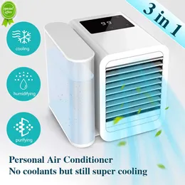 New 1000ml Portable Air Conditioner Fan Wet Curtain Evaporative Air Cooler USB Mini for Home Office Room Humidifier Cooling Purify