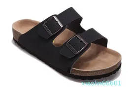 vrouw sandels slippers dames sandalen dubbele gesp beroemd merk mannen schoenen zomer strand hoge kwaliteit met originaal