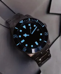 Círculo de cerâmica masculino assistindo relógios mecânicos automáticos Sapphire Snowflake Watch Movem