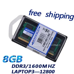 Rams Kembona Новые чипы памяти ноутбука Ram DDR3 1600 8G 1.5V PC312800 Память ноутбука