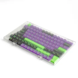 Acessórios Case de armazenamento de tecla de keycap fosco