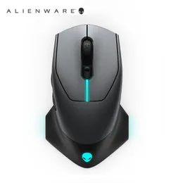 COMBOS Dell Alienware AW610M 16000DPI Wireless Gaming Mouse Adattamento 5Speed ​​Regolazione ricaricabile per computer ottico Mouse