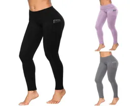 Women Fitness Legging Out Pocket Leggings Fitness Sports Yoga Pants Gym Running Athletic Pants leggins2420630