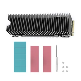 Подушки новейшая радиатор M2 SSD Cooler Radiator M.2 Охлаждение радиатора тепловая накладка Тепловая диссипационная жилет для NVME 2280 SSD Cooler