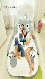 dorimytrader جودة البوب ​​أنمي Totoro Plush Beanbag Soft Tatami Sofa Carpet Bage Bag For Lover Kids Gift Decoration D6126448