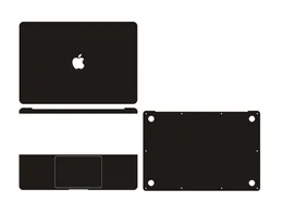 SKINS SPECIALE Laptop Special trasparente Matte/Black Carbon Fibre Skin Cover per 2020 Apple MacBook Air 13 A2179 A2337 13.3 "