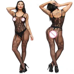 20% OFF Ribbon Factory Store Sous-vêtements féminins passionnants nouveau costume de corps pêche au filet noir