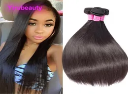 Peruvian Indian Malaysian Brazilian Virgin Human Hair Extensions 10 Bundles Hair Wefts 828inch Whole 10pieceslot Straight Ha4686588
