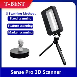 Scanner Handheld 3D Scanner Sense Pro tragbarer 3D -Modellierungsscanner Hochgenauige Genauigkeit 0,3 mm Unterstützung OBJ/STL/PLY -Ausgang