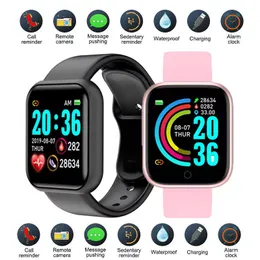 Ny Smart Watch Women Men smartur för Android iOS Electronics Smart Clock Fitness Tracker Silicone Strap Smart Watches Hours