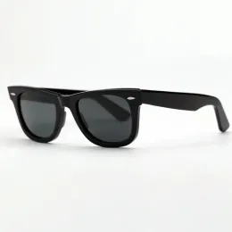 A112 SES män Kvinnor Acetatram Storlek 52mm 54 mm glaslinser förbjuder solglasögon för manliga gafas de Sol Mujer med låda