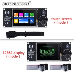 Controle BigTreetech TFT24 V1.1 Smart Controller Touch Tela com 12864 Painel de exibição LCD para MKS SKR v1.3 Pro Ender 3 Pro 3d Board