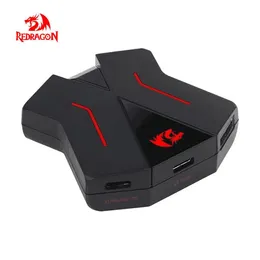 アクセサリーRedragon GA200キーボードとマウスコンバータープラグアンドプレイXbox One/PS4/Switchゲームアクセサリーは複数のプラットフォームをサポートしています