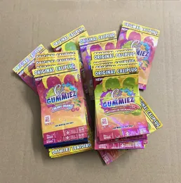 Oryginalne Caliplug Cali Gummize Worki opakowania Owoce 500 mg Mylar Małe plastikowe torebki opakowanie kwaśnych Pakiet Pakiet Bag1032962