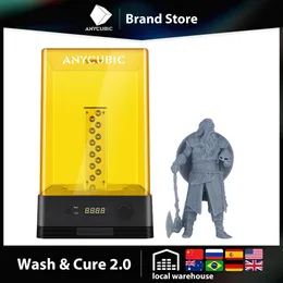 Drukarka AnyCubic 3D Printer prania i lekarstwo 2.0 Maszyna żywicy 2In1 UV dla modeli leczenia drukarki 3D