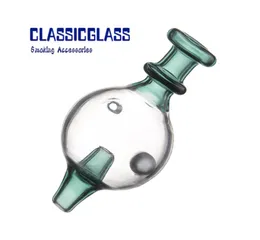 Glass Bubble Carb Cap and Bead Can Spin Fit 25MM Quartz Banger smoke caps with hole1373911