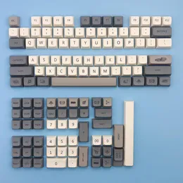 Аксессуары XDA Keycaps Set 126 Keys Universal Mechanical Keyboard Keycaps PBT Dye Sublimation XDA Height Keyboards Accessories for MX Switch