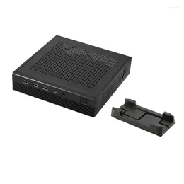 Kable komputerowe TX06 Desktop Mini ITX Chassis Game HTPC z bazą