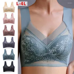 Йога наряд йога Push Up Sport Bra Top Bras Lace Bras Большой размер бесшовный нижний белье ночное жилет Bralette Sexy Lingere Fitness