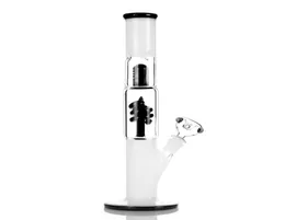 Bongo de vidro de alta qualidade 15quot branco preto ariloso percolator de condensador de pecolador de vidro Rigado de óleo de vidro Pipes de água de haste 5903890