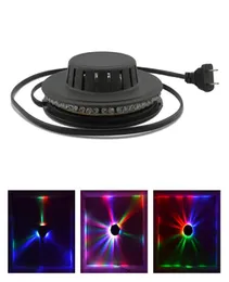 Mini 48 RGB LED Home Party Disco Decor Flash Luz Licht kleurrijke bamerlichten Muzieklamp Par Stage Show Rotate Luces Lighting LSR7388339