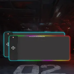 パッド15Wワイヤレス充電RGBラミナスマウスパッド充電器電話ゲームマウスパッドデスクトップPCラップトップコンピュータープレートマットデスク