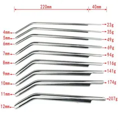 RUNYU 260MM Smooth Head Stainless Steel Catheters Urethral Dilators Urethral sound Sounding Penis Plug Stretching Sounds Male Sex 3067288