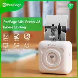 Принтеры Peripage Pertable Theruetooth Printer Packgress Photo Pictures Принтер для мобильного телефона ios android windows