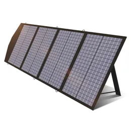 ALLPOWERS Solar Mobile Charger 18V 140W Foldable Solar Panel with MC-4 DC and USB Output Suit For Laptops Power Station etc