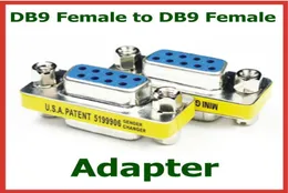 10pcs DB9 Female to DB9 Female Converter Adapter Connector Extender6774714