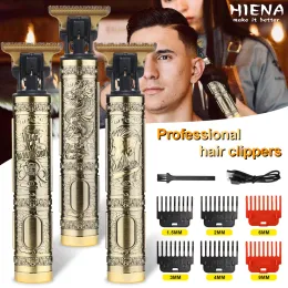 USBヘアカッピングマシン充電式新しいヘアクリッパーマンシェーバートリマー男性のための理髪師プロフェッショナルビアードトリマー