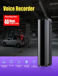 Q70 8GB Audio Voice Recorder Magnetic Professional Digital Voice Recorder HD Ruis Reduction Mini Dictafoon DHL Shipping5228074