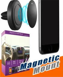 Auto -montage Air Vent Magnetic Universal Car Mount Phone Holder voor iPhone 6 6s One Step Montaining versterkte magneet eenvoudiger Safer Driv430311333