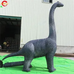 Utomhusaktiviteter Annonsering Giant Brachiosaurus Lång nacke Uppblåsbar dinosaurimodell till salu