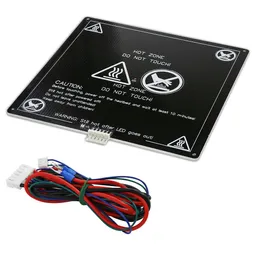 Digitalizando ANET alumínio MK3 12V 24V Plataforma de impressão de tabela de leito quente para o leito para a impressora ANET 3D A8 A8Plus A6 E10 E12