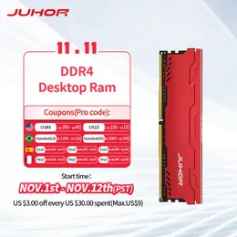Rams Juhor Memoria Ram DDR4 4GB 8GB 16GB 2666 МГц 3000 МГц 3200 МГц не ECC Unbuffered Udimm Desktop PC Memory PC Память