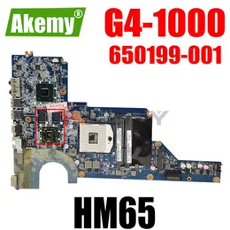 Motherboard 650199001 For HP pavilion DAOR13MB6E1 G41000 G4 G6 G7 laptop motherboard with hm65 chipset 100% full tested ok