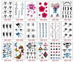 NEW ARRIVAL Temporary Tattoos cute lovely cat flower butterfly Easy to use and remove 5598026