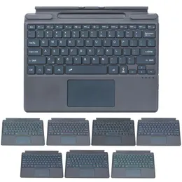 Combos Bluetoothcompatível Teclado Sem Fio Teclado Slim para Microsoft Surface Pro 8