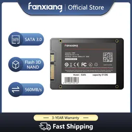 Drives FanXiang SSD1TB 240GB 2.5 Inch SSD 120GB 512GB SATA III Internal Solid State Drive HDD SSD256GB Hard Disk for PC Laptop Desktop