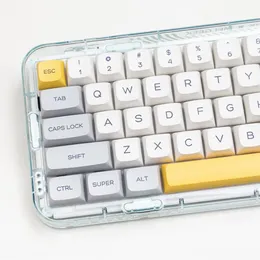 Combos الصناعة الثقيلة KEYCAP XDA DYE SUB لـ 61/64/68/84/87/104 لوحة المفاتيح الميكانيكية