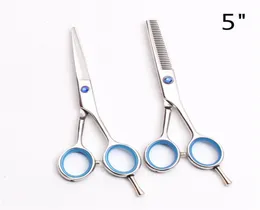 C1117 5quot 145cm JP 440C Customized Logo Professional Human Hair Scissors Barber Shop Hairdressing Scissors Cutting Scissors T4340035