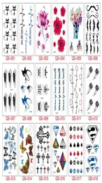 NEW ARRIVAL Temporary Tattoos cute lovely cat flower butterfly Easy to use and remove 6885631