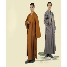 Inne odzież Azjatyckie świątynie mnich długi płaszcz klasztor klasztor nun zen szatę kraje buddyjskie mężczyźni i kobiety bawełniane lniane arhat drop d dhzft
