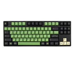 إكسسوارات gmkekey terra keycap pbt keycaps keycaps for dz60/rk61/64/gk61/68/75/84/87/96/980/104/108 لوحة مفاتيح مفتاح GMK الميكانيكية