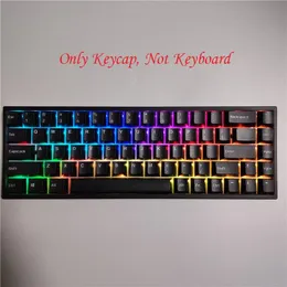 Accessories 68 keycap mechanical keyboard keycaps 68 keys cherry profile Doubleshot PBT black