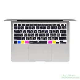 Covers Premium Logic Pro X Shortcuts Keyboard Cover for MacBook Air 13 with Magic Keyboard A2179 2020 2021 for Apple Air M1 Chip