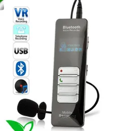 Беспроводной рекордер голосового вызова Bluetooth для мобильного мобильного телефона 8 ГБ USB Digital Voice Recorder с MP3 -плеер 4977777